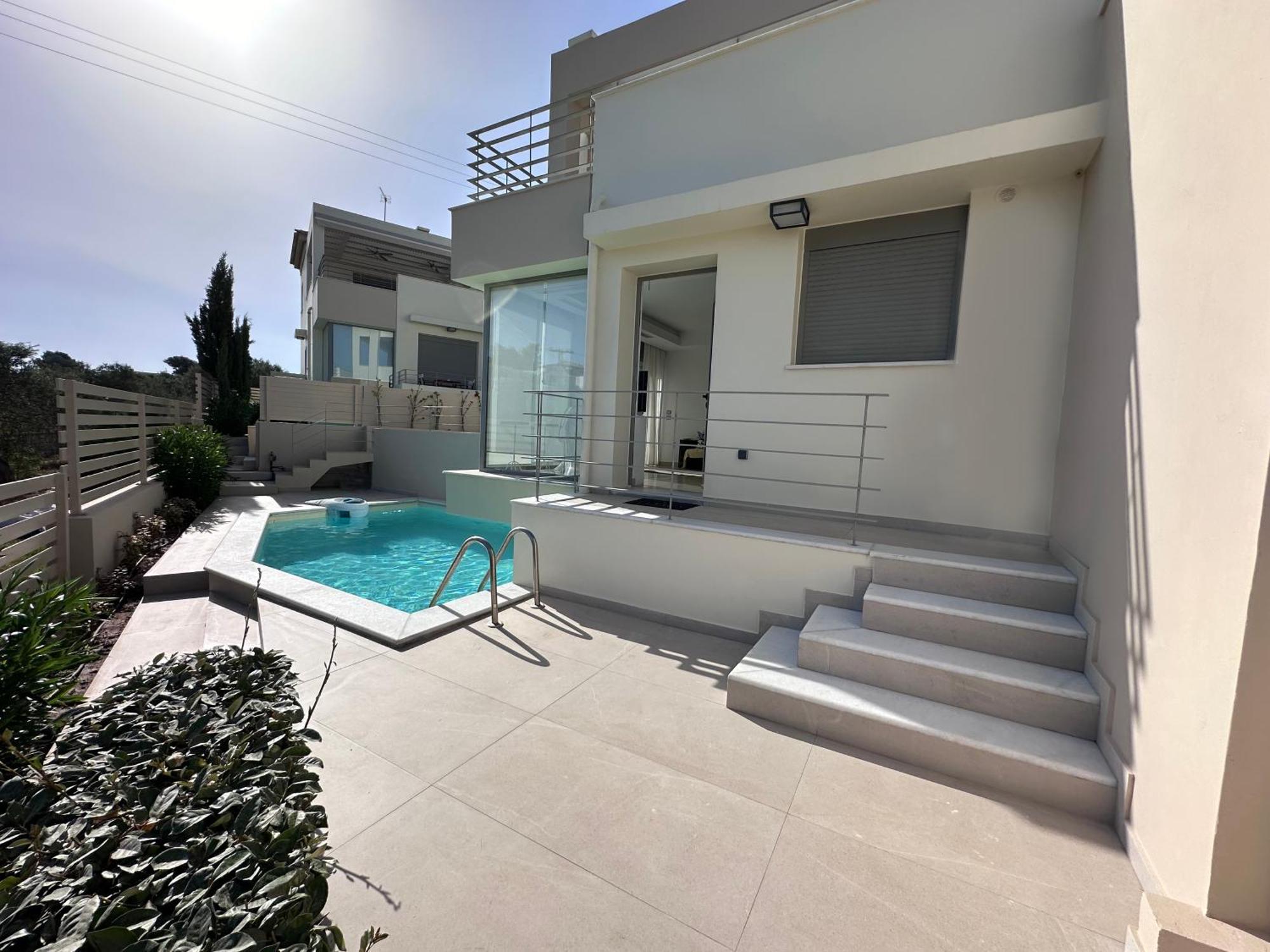 Apartmán Rvg Rania House With Pool Porto Cheli Exteriér fotografie